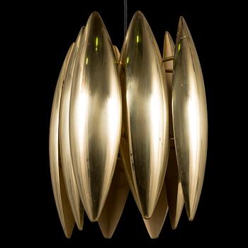 JO HAMMERBORG, taklampa, "Kastor", Fog & Mörup, Danmark, 1900-talets andra hälft.