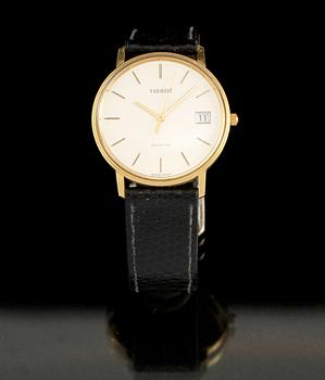 ARMBANDSUR, 18 k guld, "Seastar", Tissot, 1900-talets andra hälft.