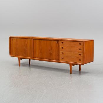 A teak veneered sideboard by H.P Hansen, IMHA, Denmark, second half of the 20th century.