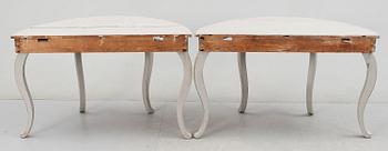 MATSALSBORD / MÅNBORD, 1800-tal.