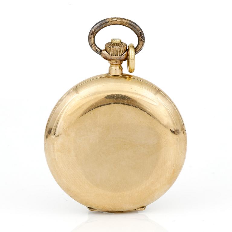 FICKUR, 14k guld, tot vikt ca 26,4 gram.