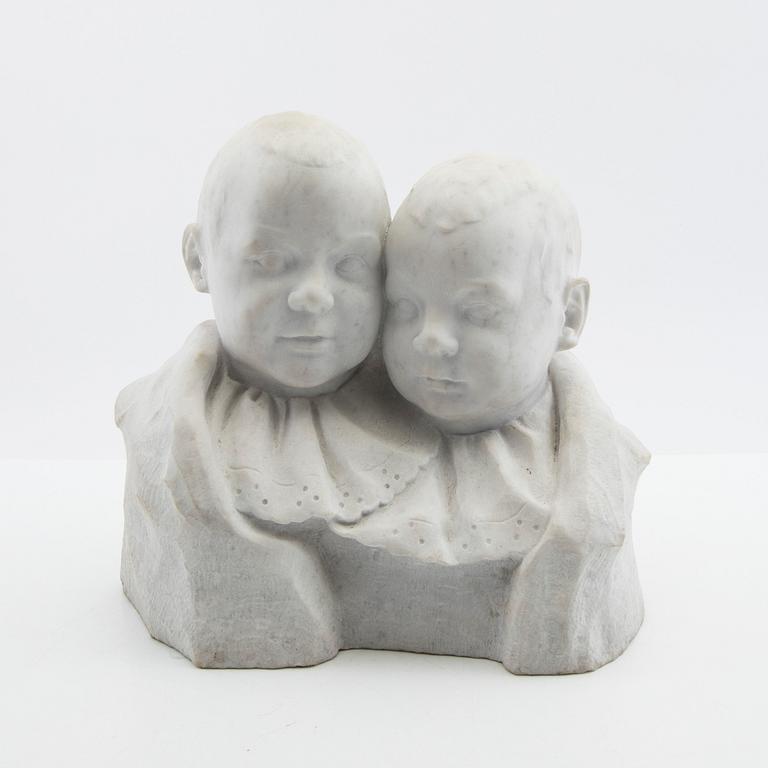 Evard Trulsson, skulptur, marmor, 1939.