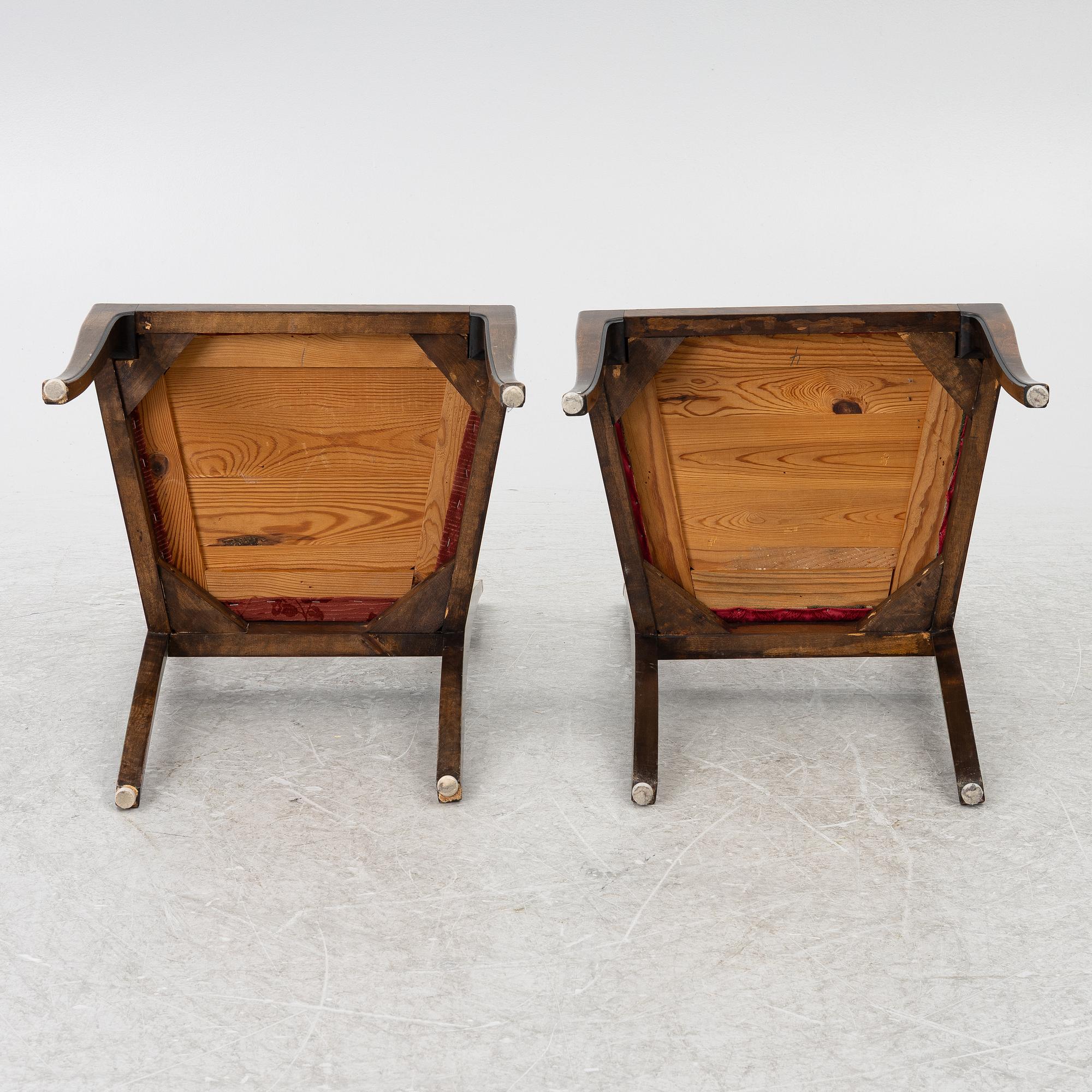 Stolar, 10 st, Swedish Grace, 1920-tal.