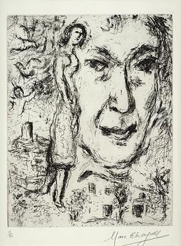 369B. Marc Chagall, "Auto-portrait".