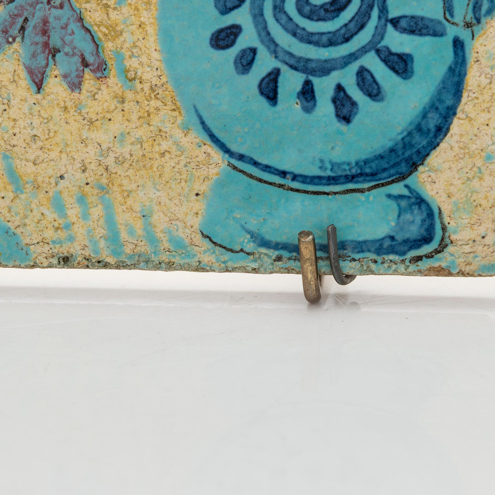 Birger Kaipiainen, a 1940s wall relief, signed Kaipiainen.