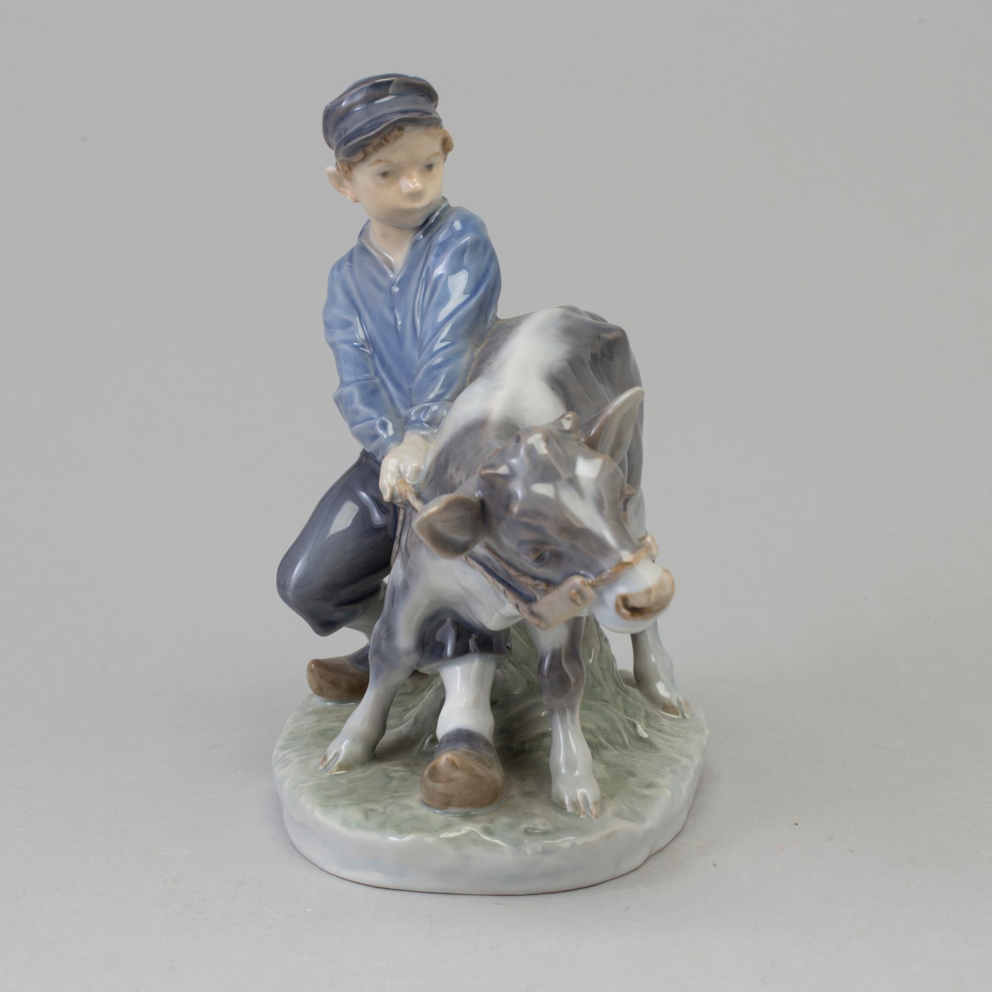 A Royal Copenhagen porcelain figure group, Denmark, 1960s.
