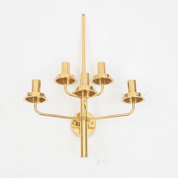 Hans-Agne Jakobsson, wall sconces, a pair, "Sonata", model "V169-5", Hans-Agne Jakobsson AB, Markaryd, 1960s-70s.