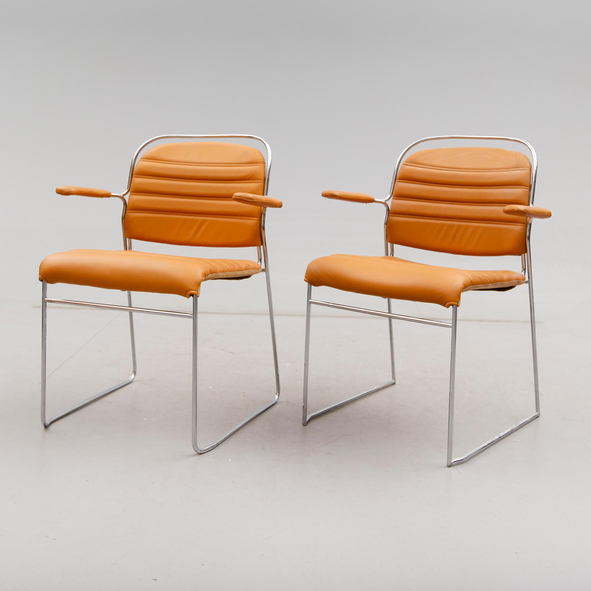 KARMSTOLAR, 1 par, Kenneth Bergenblad, DUX, 1900-talets andra hälft.