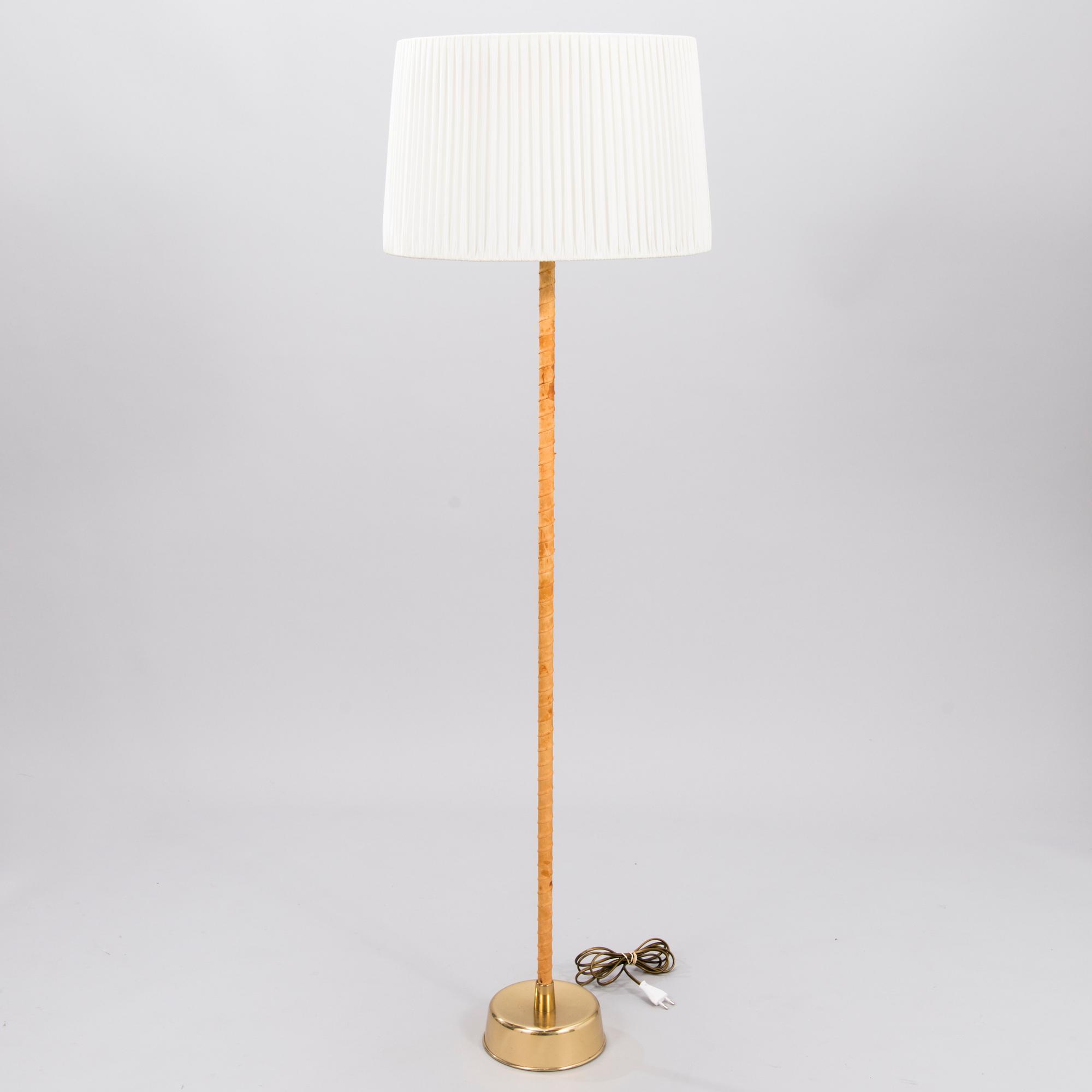 LISA JOHANSSON-PAPE, A mid-20th century floor lamp for Orno, Finland.