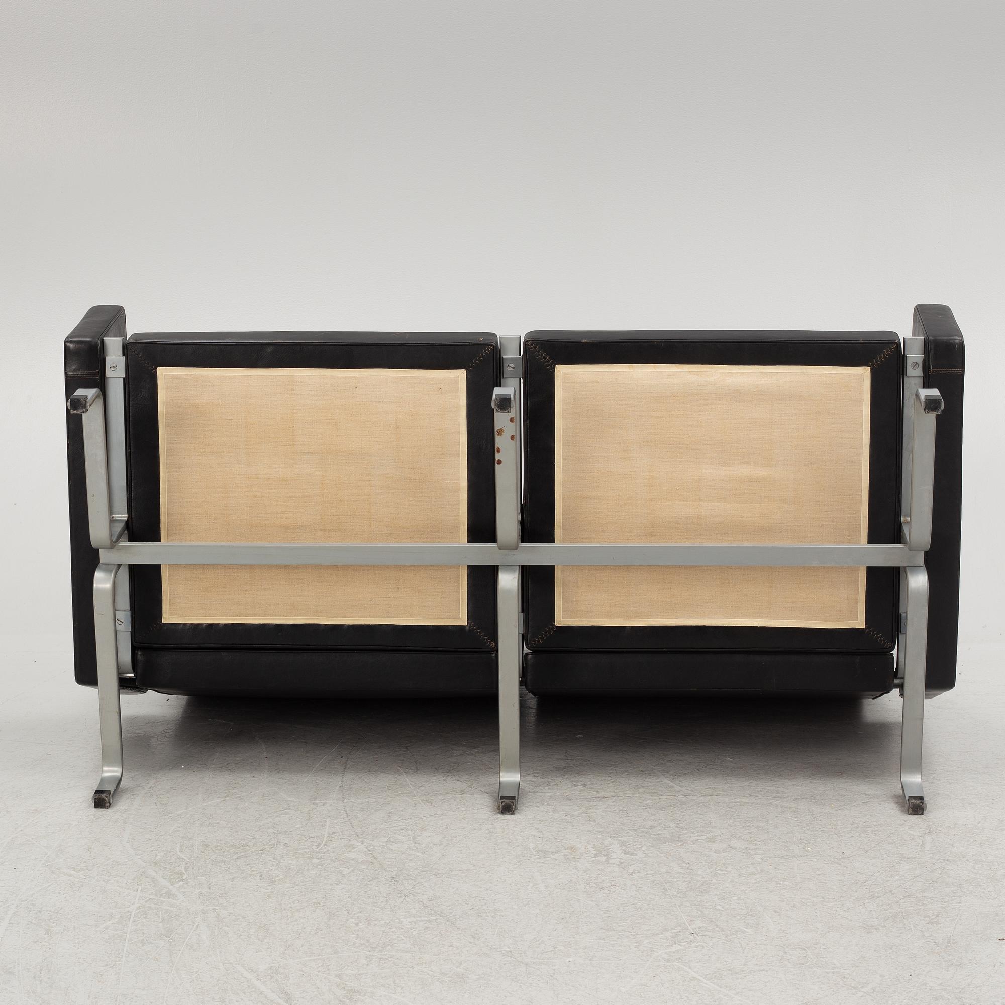 Poul Kjaerholm, a model 'PK-31' sofa, E Kold Christensen, Denmark.