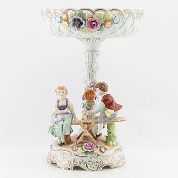 Essay bowl Louis XV style Plaue Germany mid-20th century porcelain.