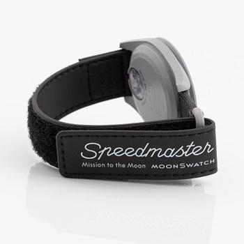 Swatch/Omega, MoonSwatch, Mission to the Moon, kronograf, armbandsur, 42 mm.