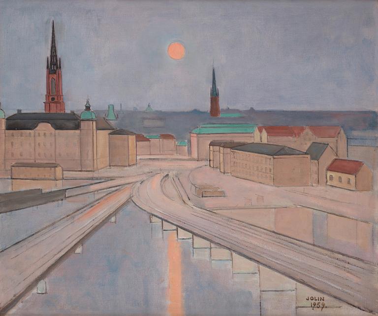 Einar Jolin, Månsken över Stockholm.