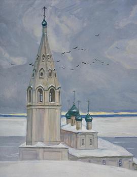 Ilja Glazunov, "Tutayev, Volga".