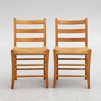 Chairs, 4 pcs, second half of the 20th century.