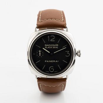 Panerai, Radiomir Black Seal, wristwatch, 45 mm.