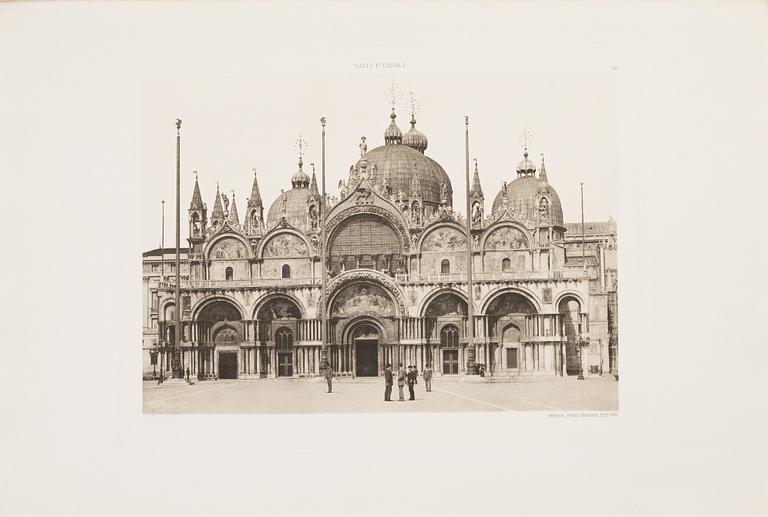 Photogravure plates from Venice.