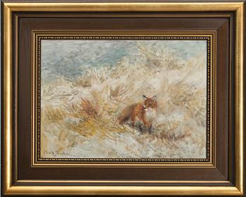 MOSSE STOOPENDAAL, olja på duk, signerad.