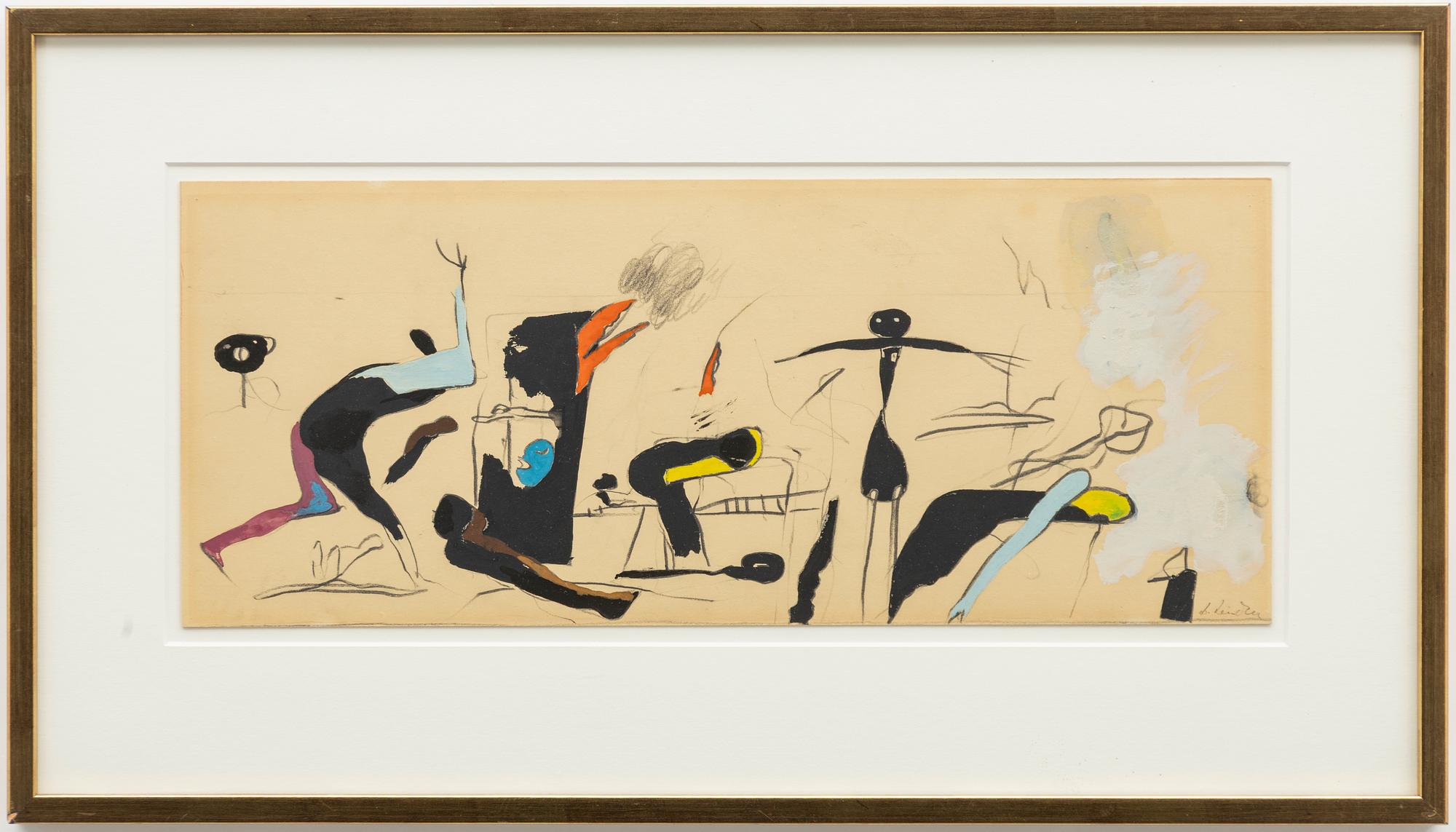 Lage Lindell, Figure Composition.