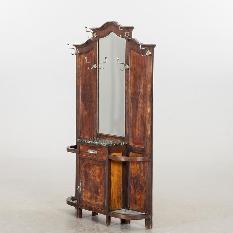 Hallway furniture with a mirror, 1930s.