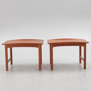 Folke Olsson, side table/coffee table, a pair, Bra Bohag, model Frisco, Tingströms, 1960s.