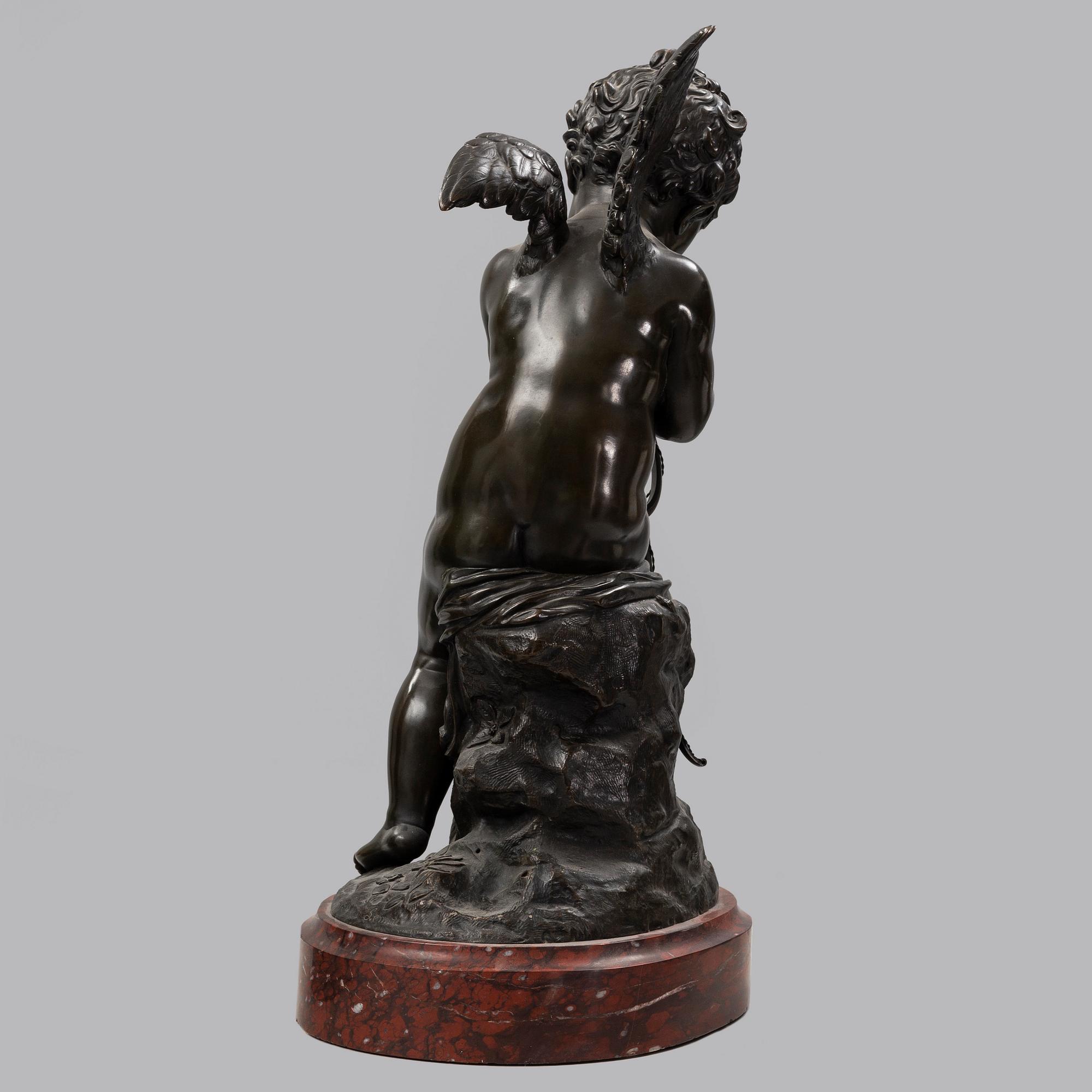 CHARLES GABRIEL SAUVAGE LEMIRE, after, sculpture, bronxe.