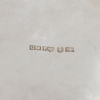 A Swedish silver cream jug, mark of Gustaf Möllenborg (Carl Teodor Ferón), Stockholm 1862.