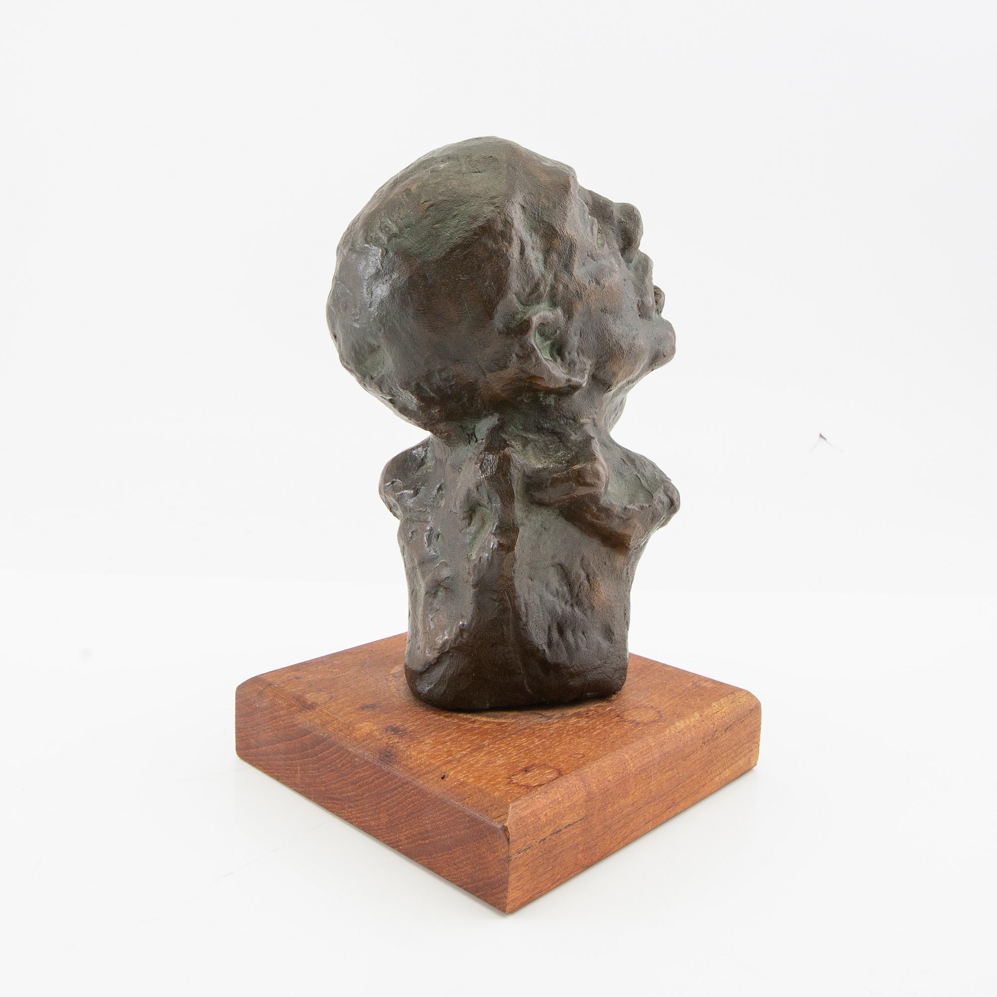 Helge Högbom, sculpture "Pierrot".
