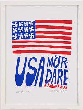 Carl Johan De Geer, ”USA mördare".