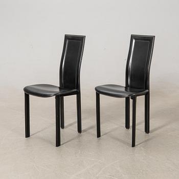 Giorgio Cattelan, chairs, 6 pieces, Italy, 1980s.