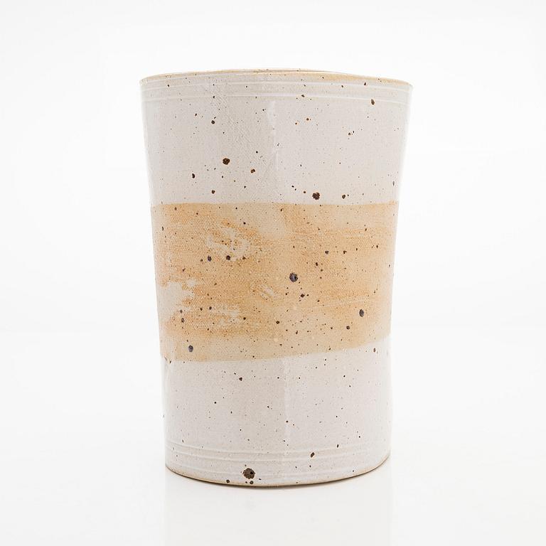 Kyllikki Salmenhaara, A white stoneware ' Winding' sculpture signed KS.