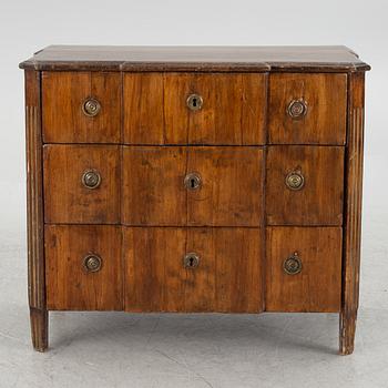 Byrå, Gustavianskt provinsarbete, 1700-tal.