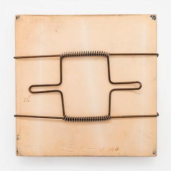 Rut Bryk, relief, stoneware, signed BRYK.