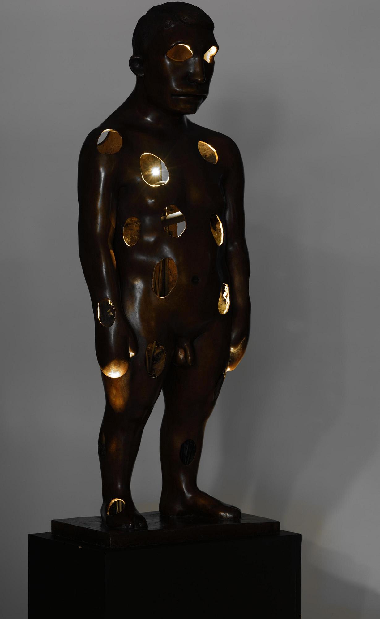 Bjarne Melgaard, "Light Bulb Man", 1997/2014.