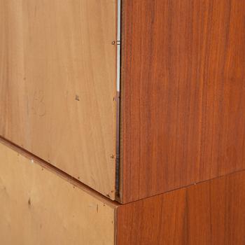 Alf Svensson, a teak bookcase, Bjästa Snickerifabrik, 1960's.