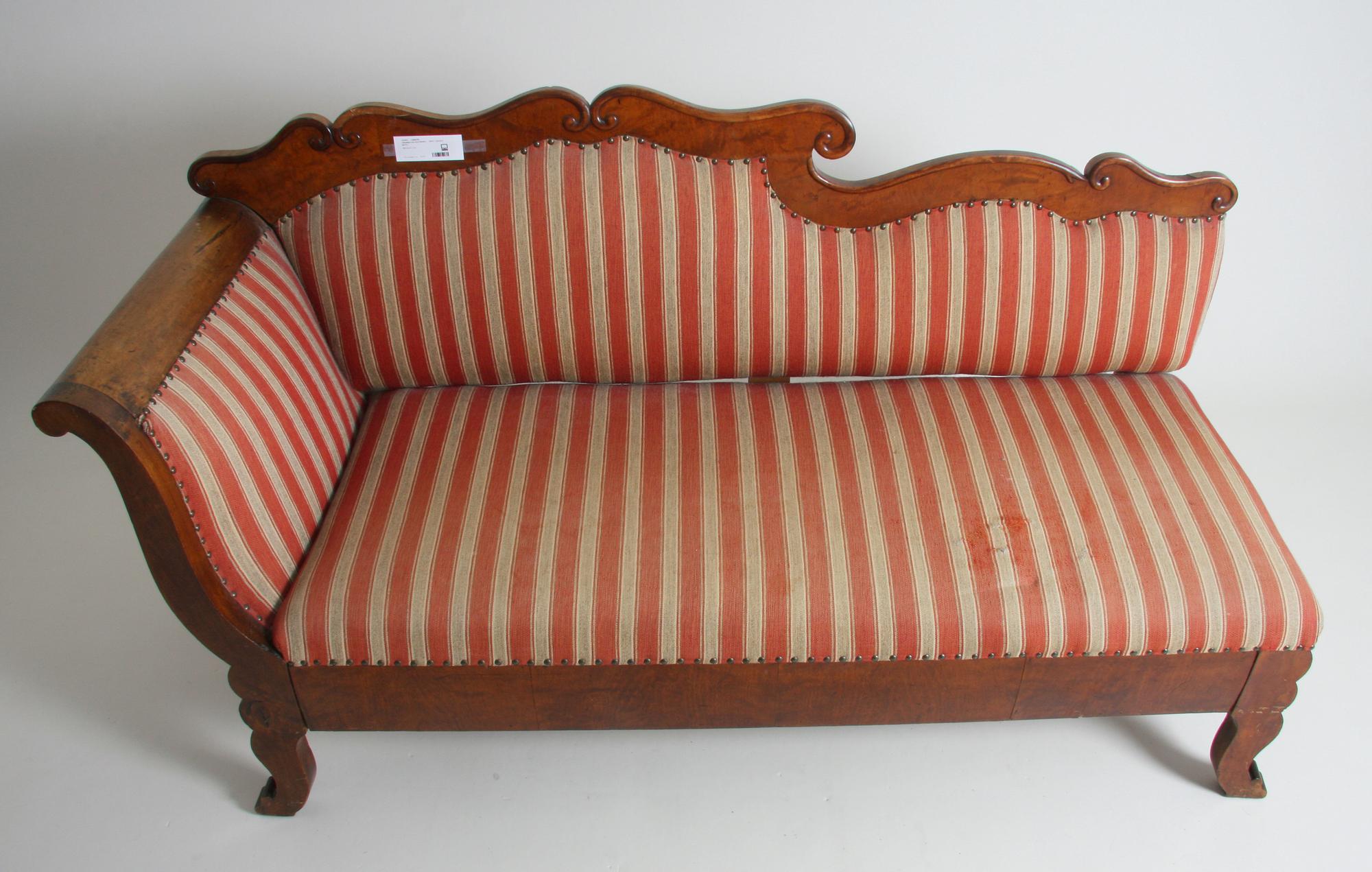 CANAPÈ, senempire/nyrokoko, 1800-talets mitt.