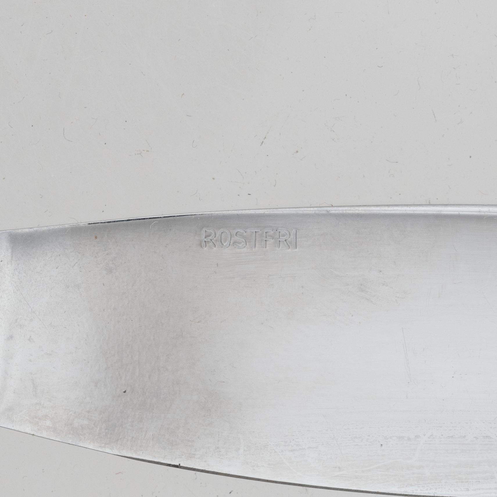 Guldsmedsaktiebolaget (GAB), GAB, cutlery set silver, in case, model 'Vängåva', Stockholm 1964-66 (87 pieces).