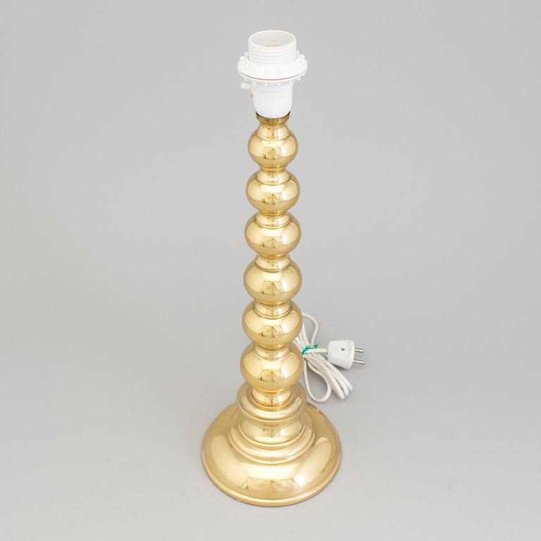 1960s brass table light.