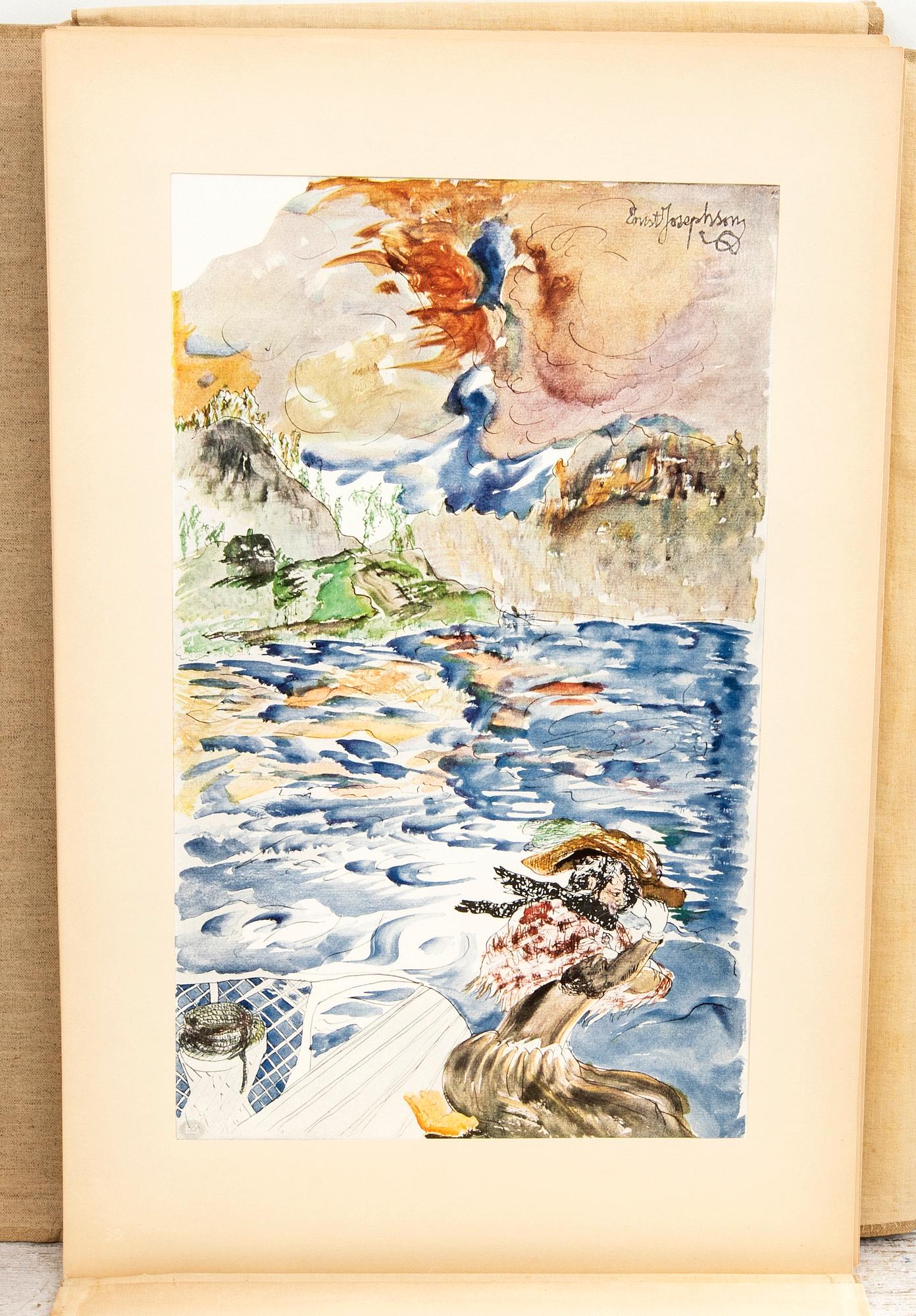 book, "Ernst Josephson's Drawings".