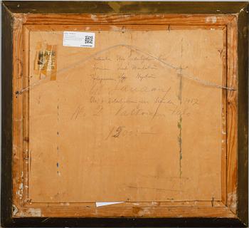 URHO LAUANNE (LINDSTRÖM), olja på pannå, signerad och daterad 1925.