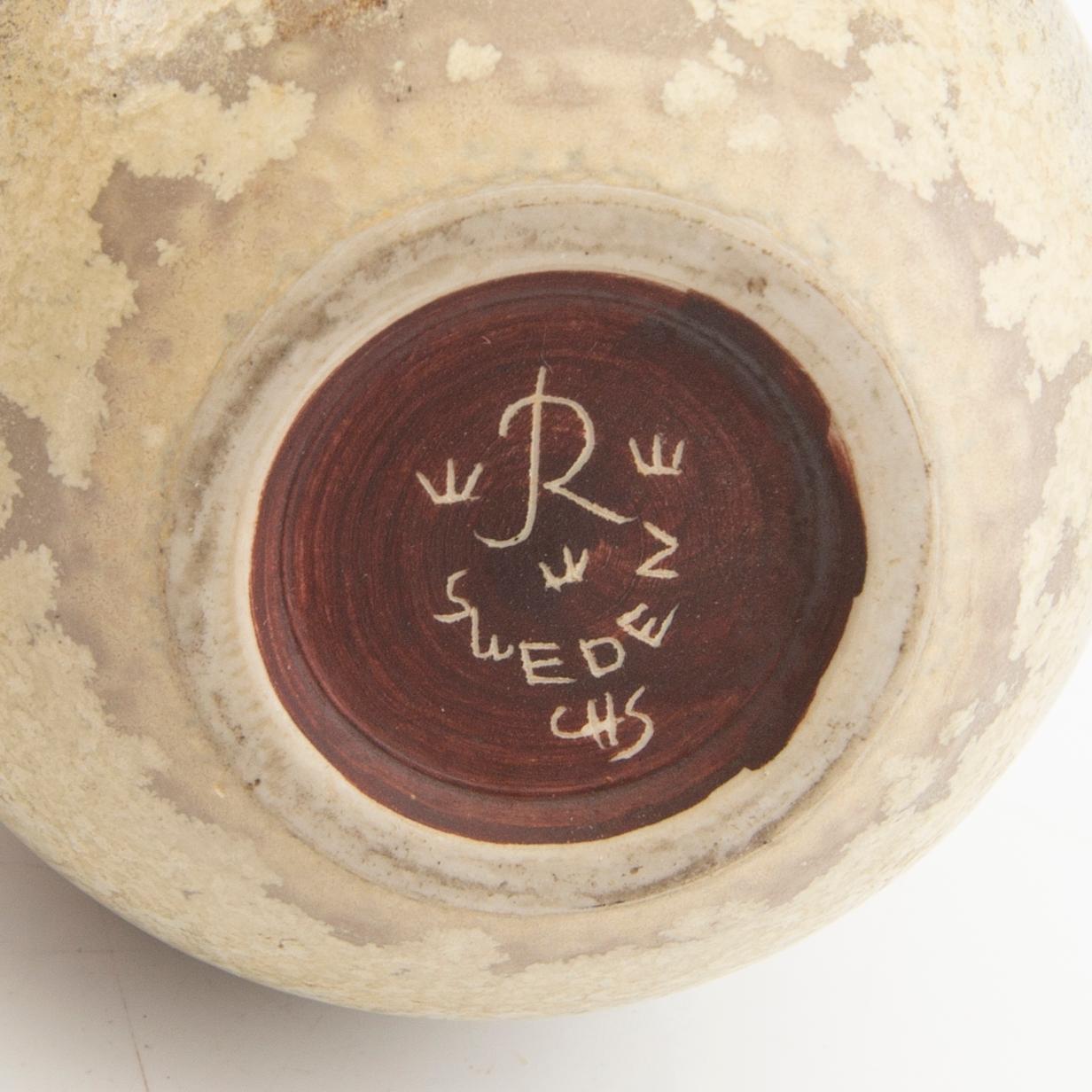 Carl-Harry Stålhane, vaser 2 st Rörstrand stengods 1970-tal.