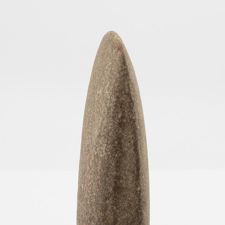 Stone axes, two pieces, Neolithic.