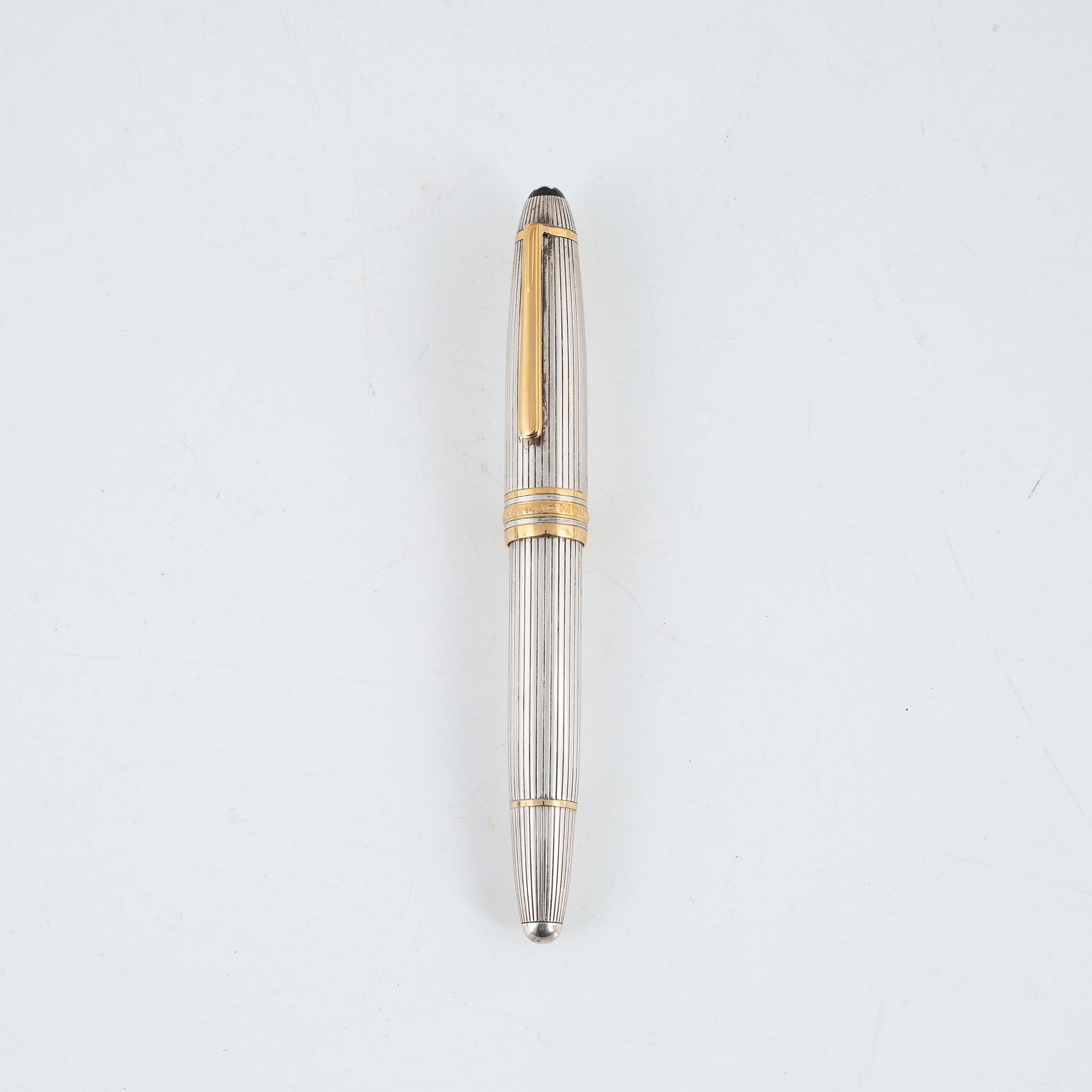 Montblanc, reservoarpenna, sterlingsilver, Meisterstück No 146, Tyskland.