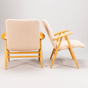 Ilmari Tapiovaara, A pair of '2468', 'Eve' armchairs for Asko. Designed 1960.