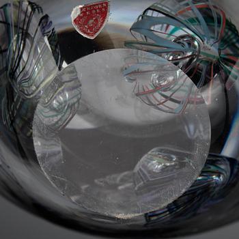 VAS, glas, Ingeborg Lundin, "Expo", för Orrefors, signerad.