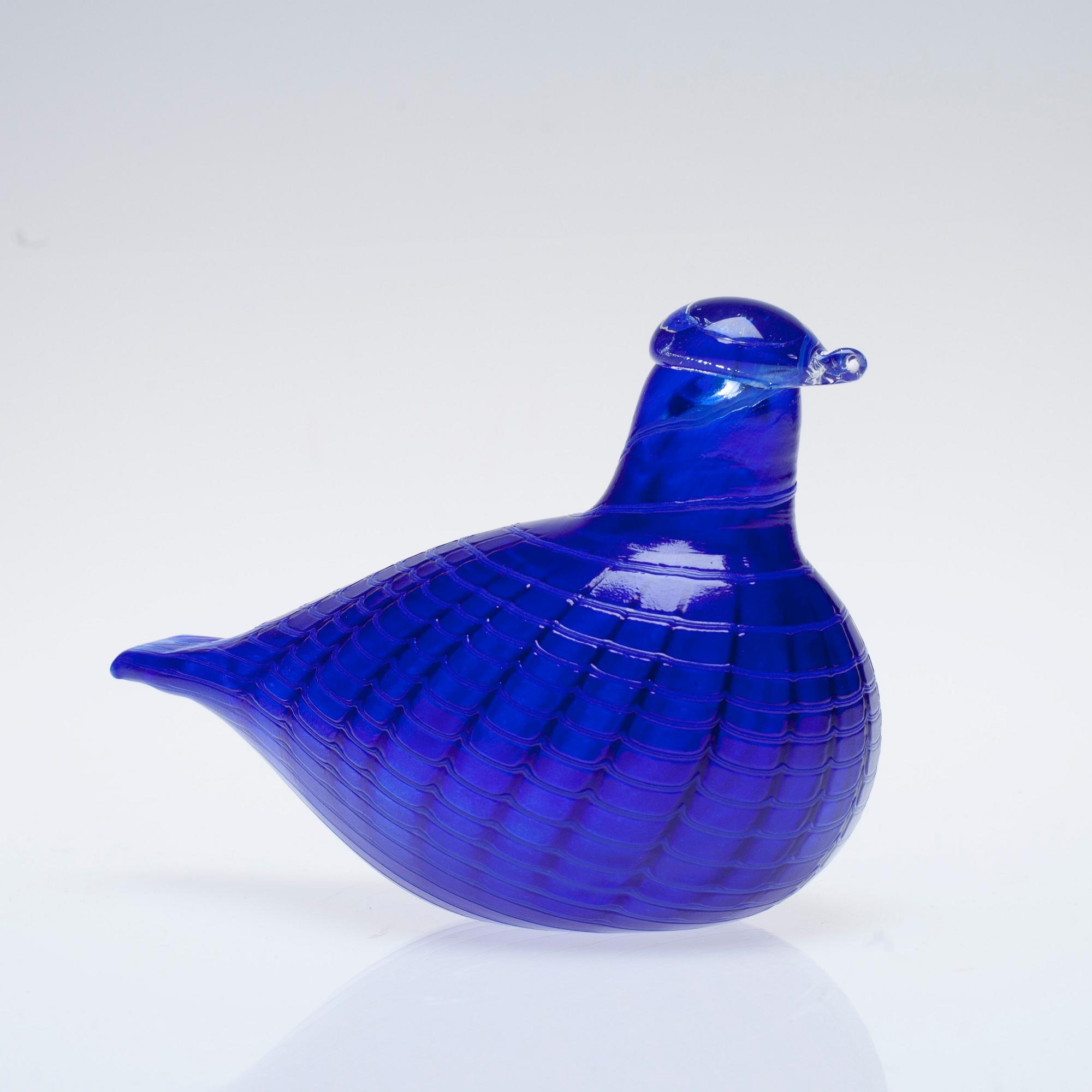 FIGURIN, glas, signerad O. Toikka Nuutajärvi. Formgiven 1992.