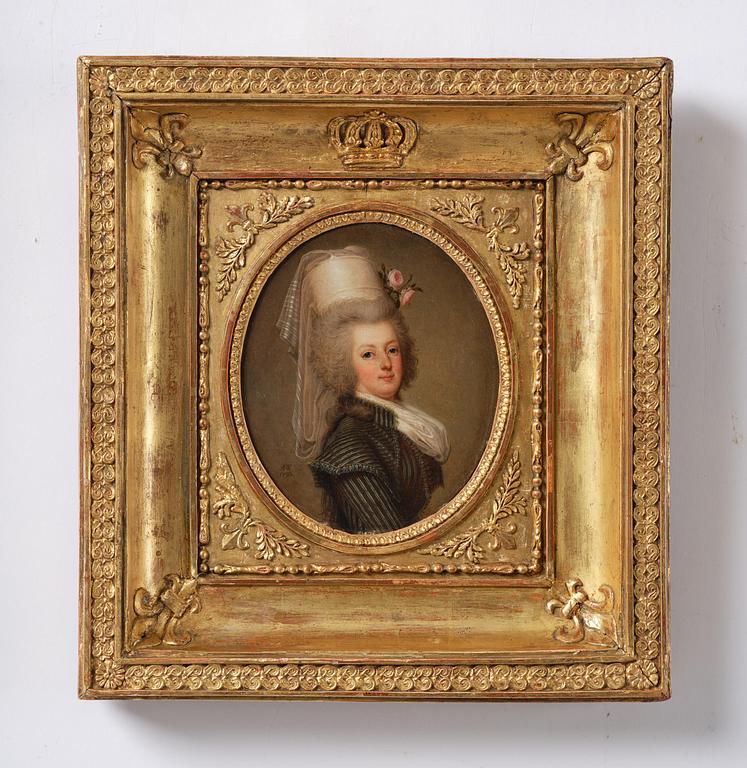 Adolf Ulrik Wertmüller, "Queen Marie-Antoinette" (1755-1793) & "King Louis XVI" (1754-1793) of France.