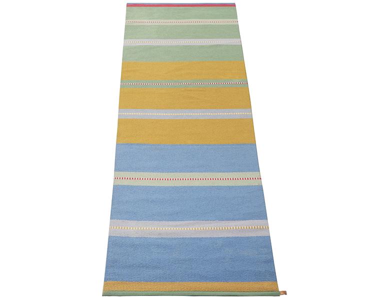 A flat weave runner carpet, Kasthall, Sweden, c. 340 x 83 cm.