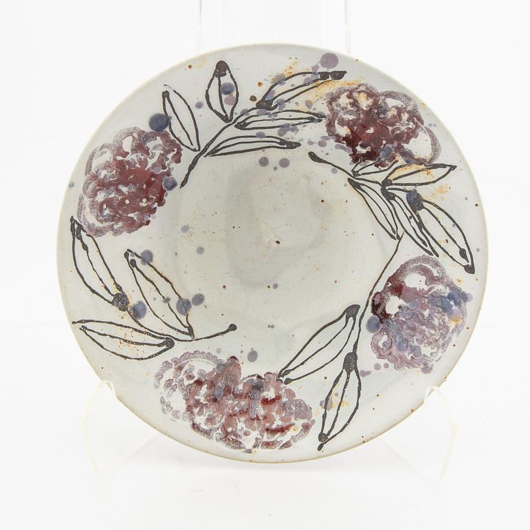 Eva Bengtsson, a signed stoneware bowl.