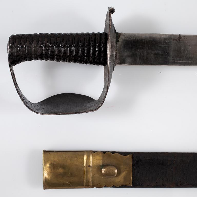 SABEL, m/1849 för flottan.